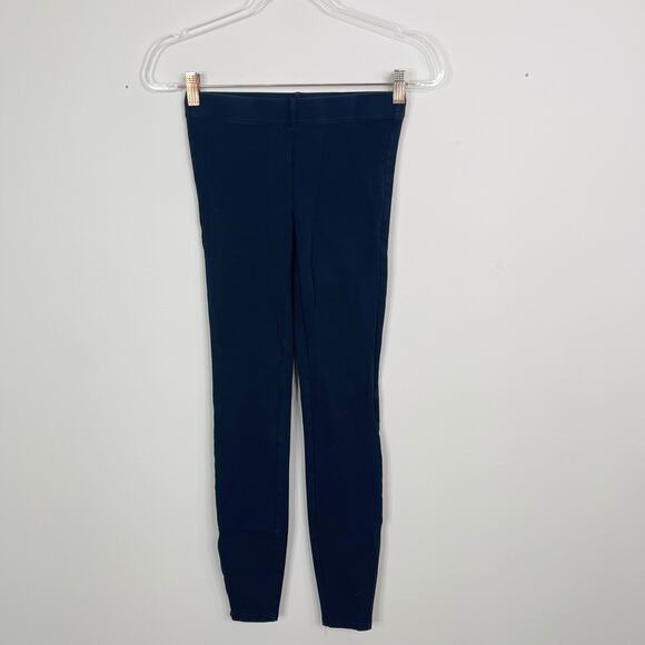 Madewell Leggings Black XSmall XS Skinny Knit Womens Cotton Blend Casual - Picture 2 of 8